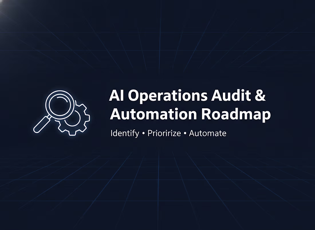 Cover image for AI Operations Audit & Automation Roadmap