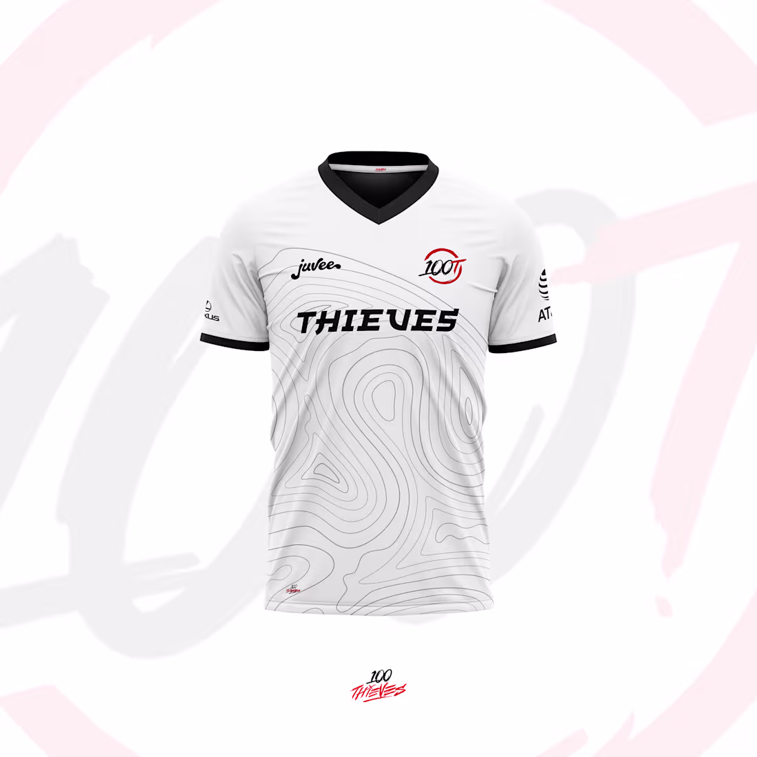 Cover image for 100 Thieves - Jersey & Merchandise on Behance