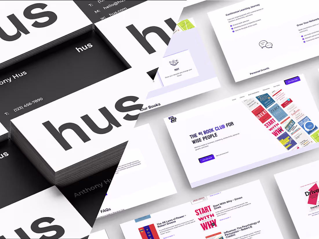 Cover image for Full Brand & Website Build → Everything aligned under one system