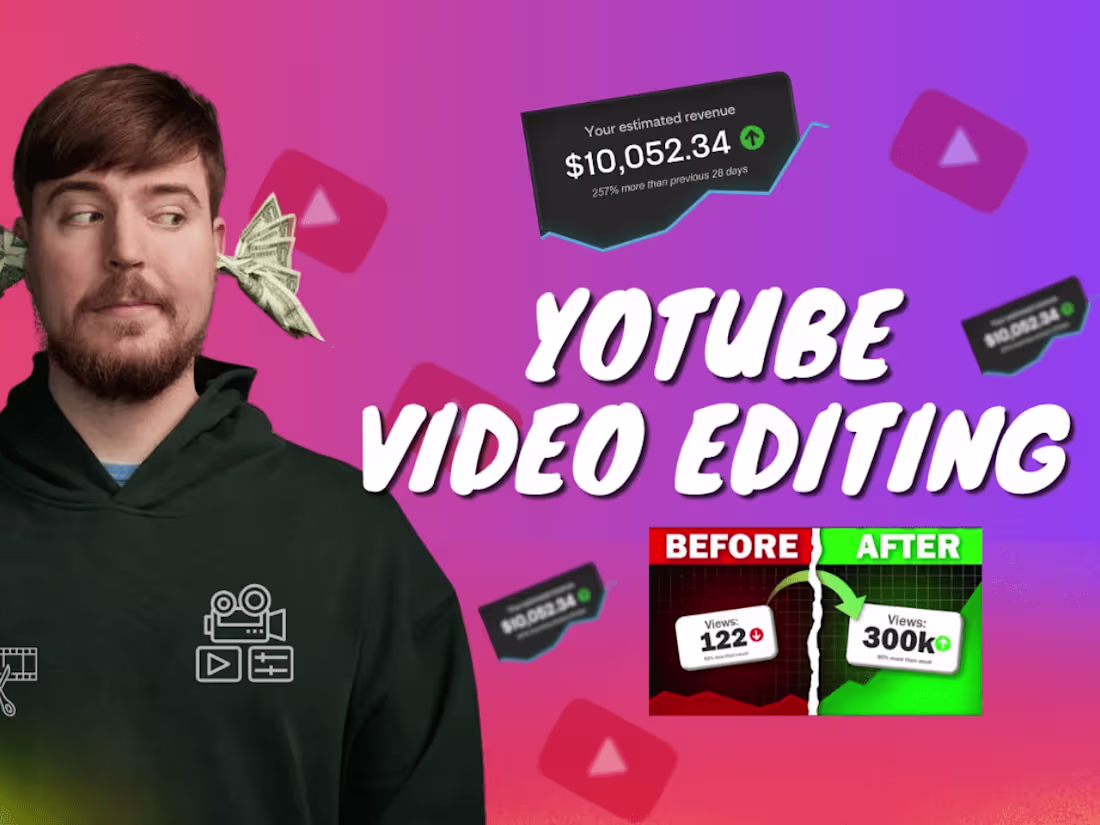 Cover image for YouTube Video Editing