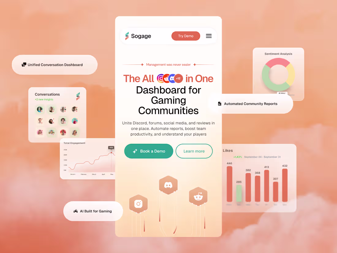 Cover image for Sogage | Immersive AI Gaming