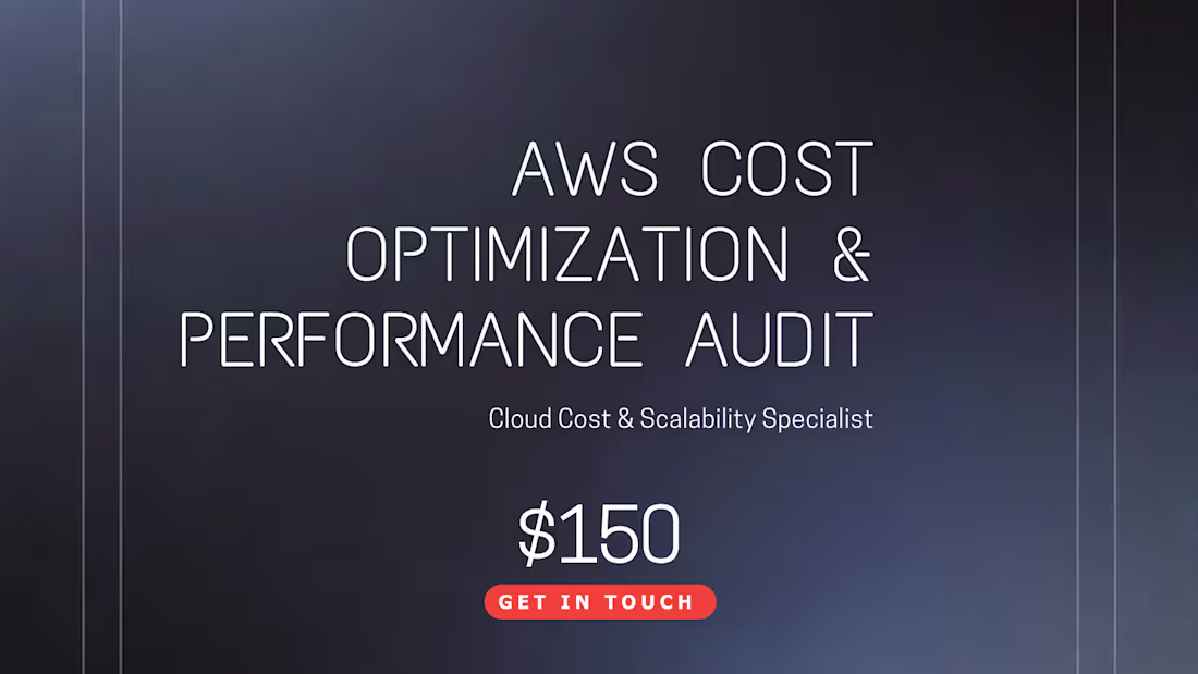 Cover image for AWS Cost Optimization & Performance Audit