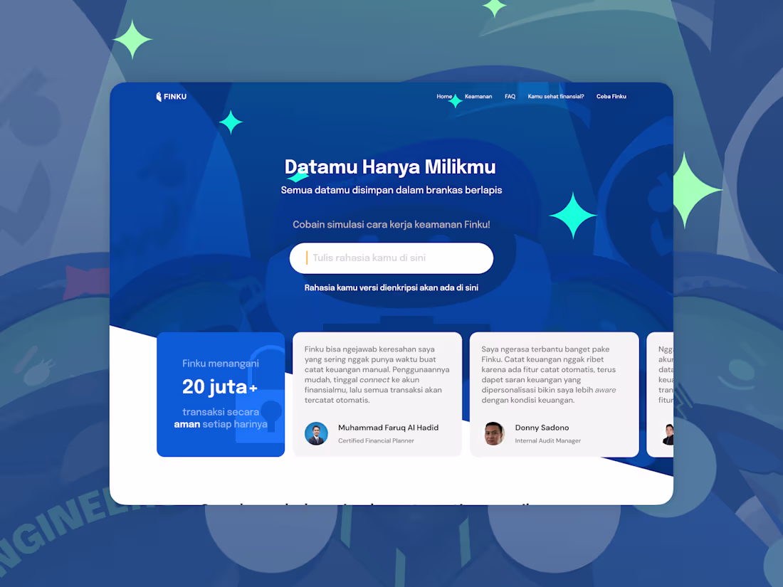 Cover image for Finku -  Personal Financial Management App