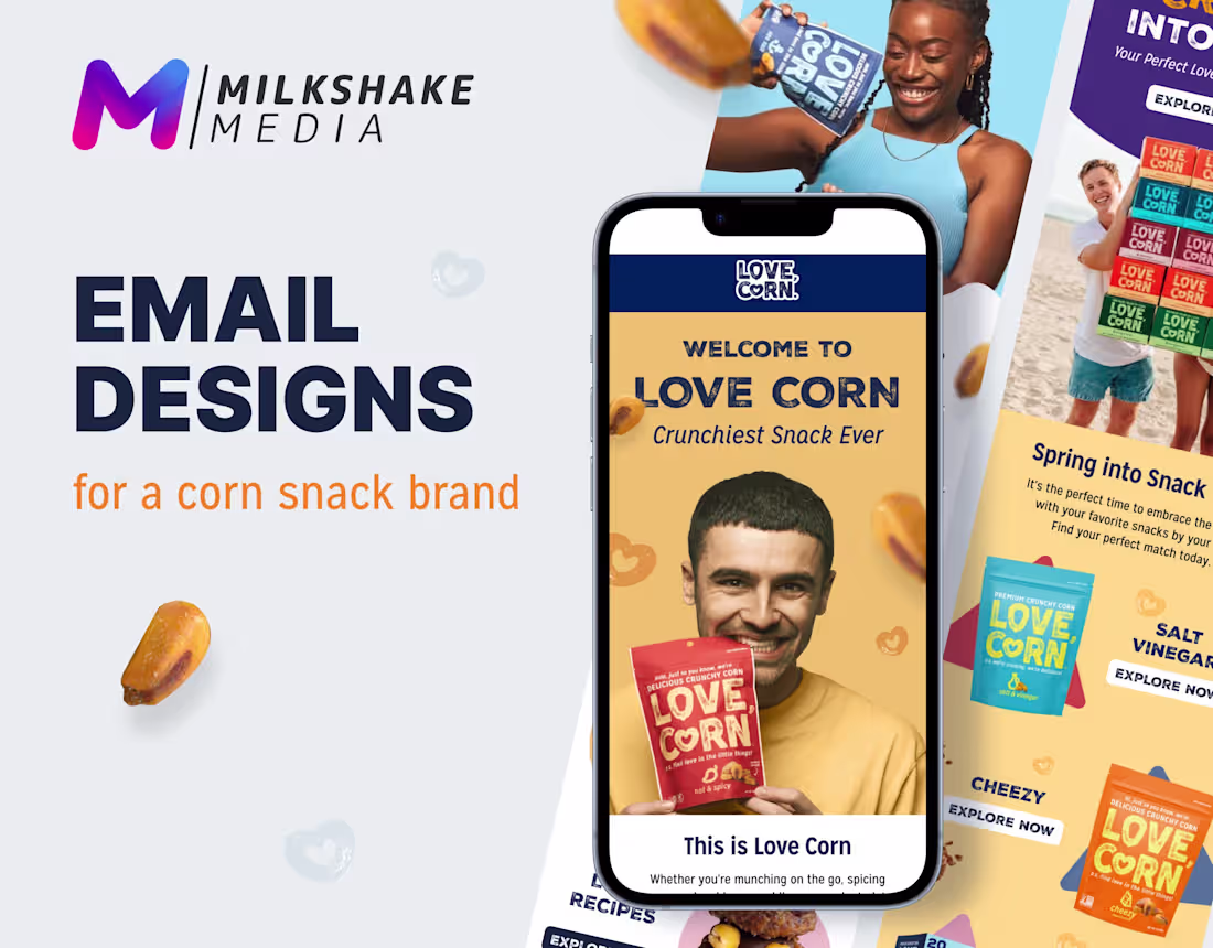 Cover image for Love Corn | Email Redesign