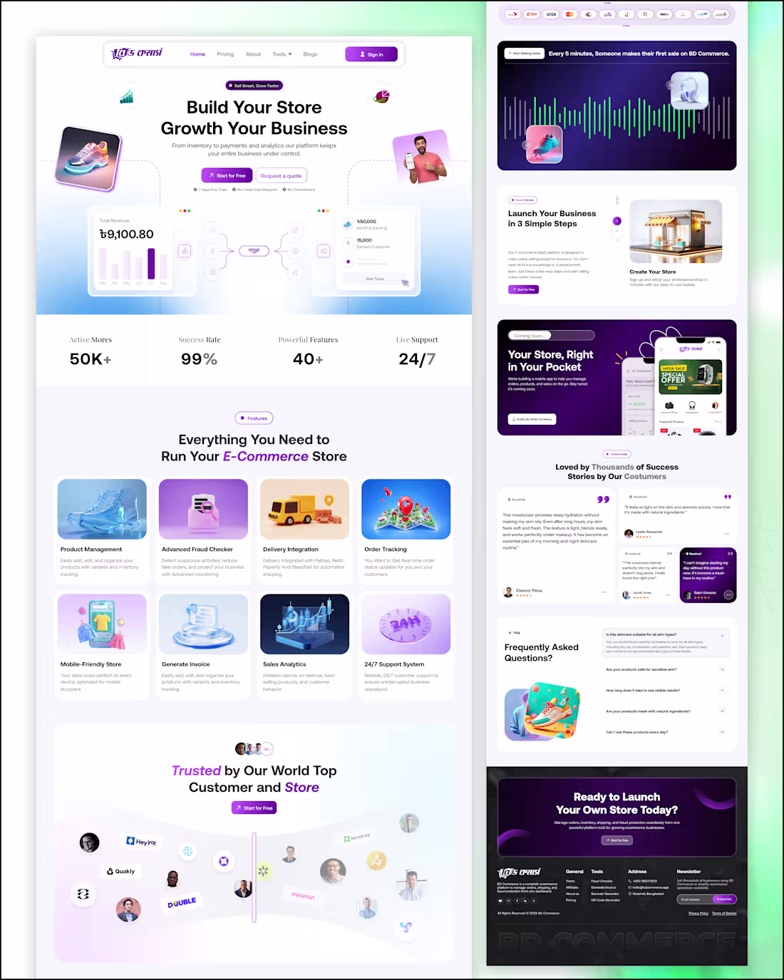 Cover image for Website UI/UX Design