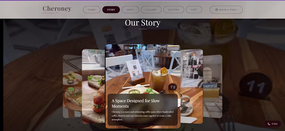 Cover image for Designed an interactive website experience