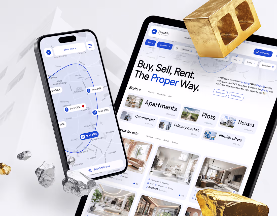 Cover image for Properly. Real estate agency