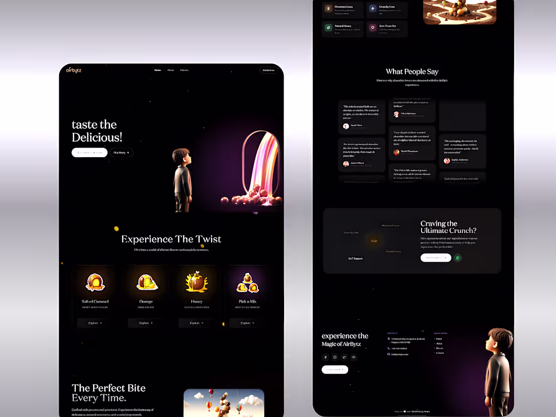 Cover image for Landing Page Design & Developement.