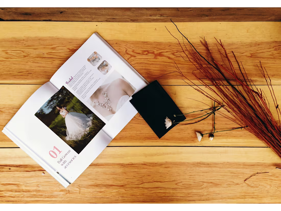 Cover image for Emily Bridals | Magazine cover and spread design