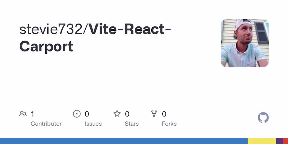 Cover image for stevie732/Vite-React-Carport