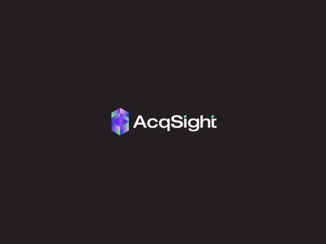 Cover image for AcqSight Logo & Brand Identity Design