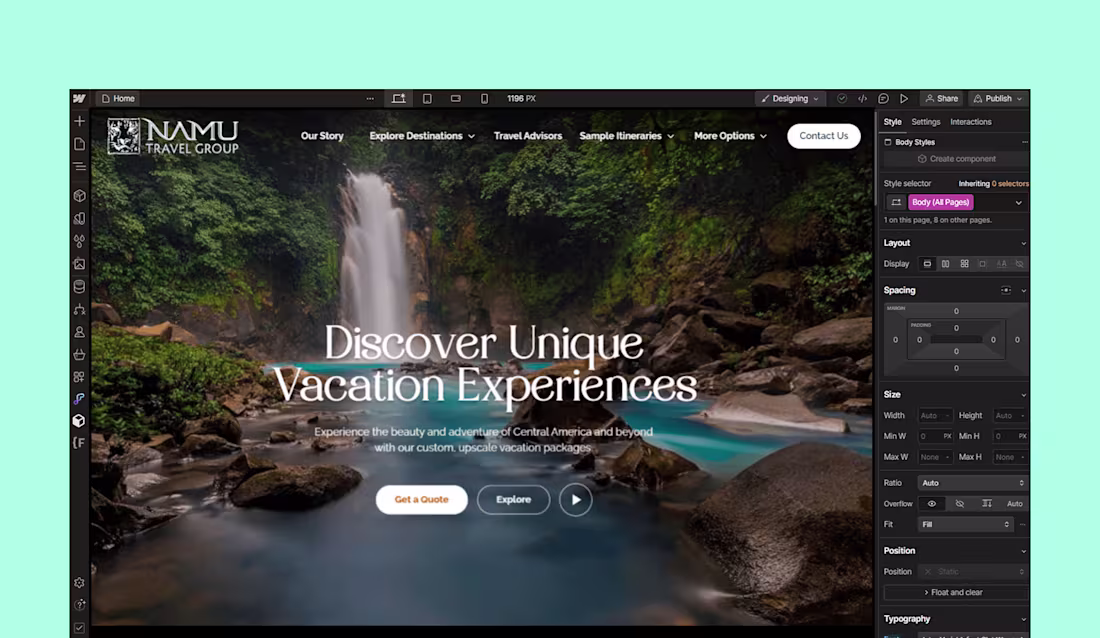 Cover image for Namu Travel Group