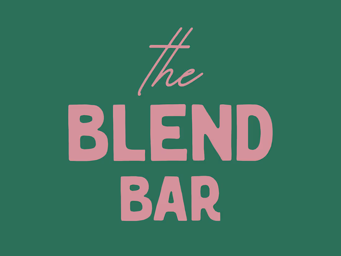 Cover image for The Blend Bar - Brand Identity Design