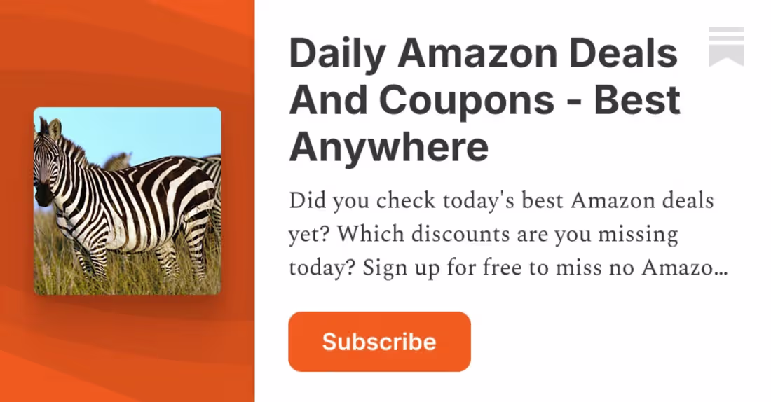 Cover image for Daily Amazon Deals And Coupons - Best Anywhere