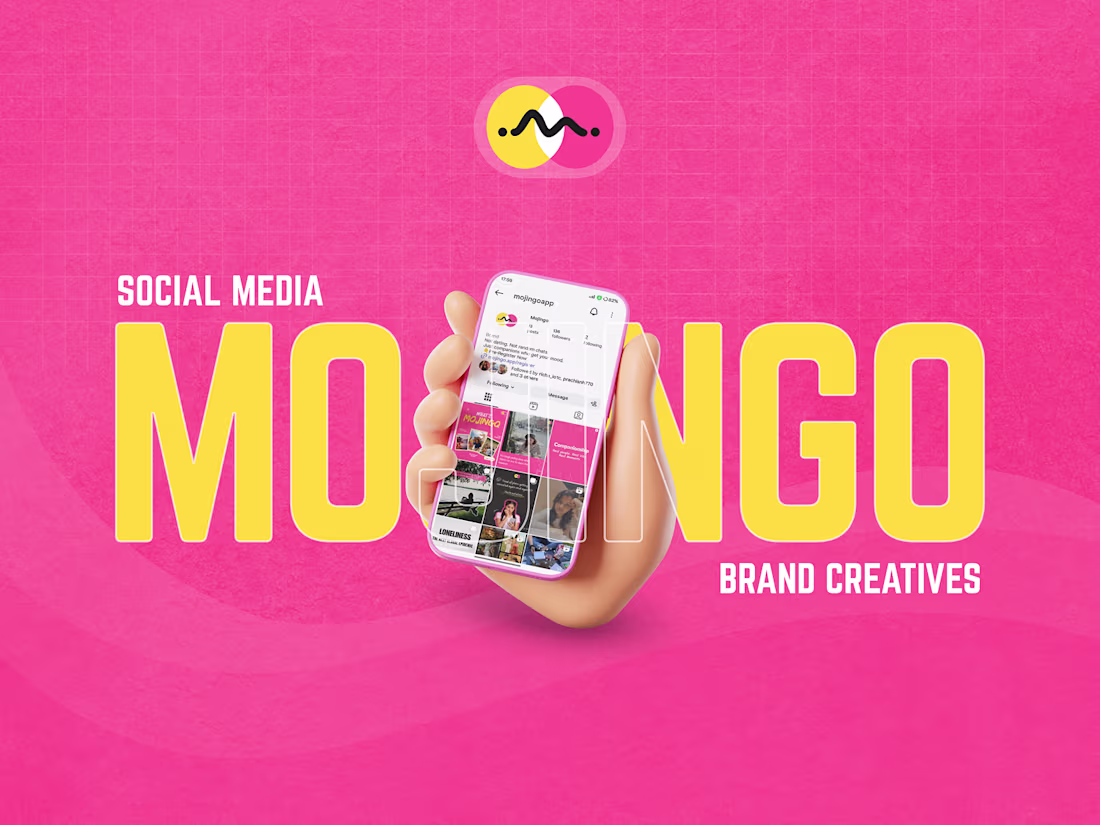 Cover image for Mojingo – Brand Identity & Social Media Creative System