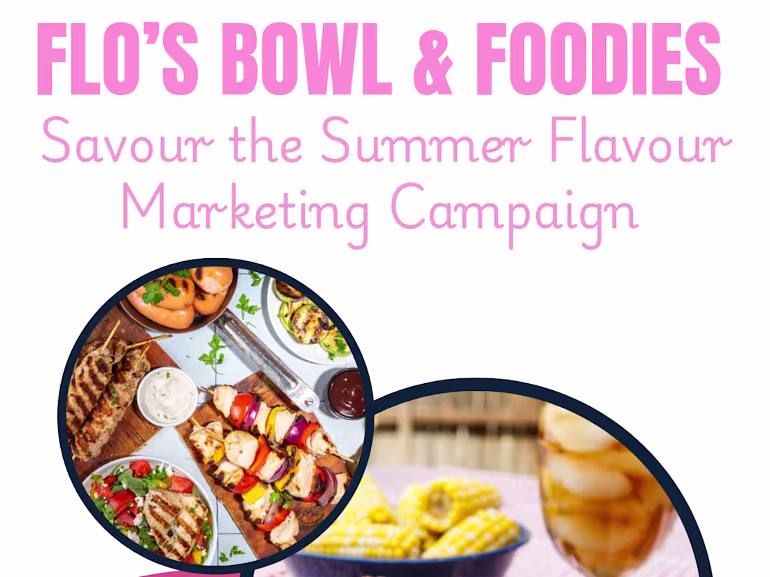 Cover image for Summer Marketing Campaign For Flo's Bowl and Foodies 