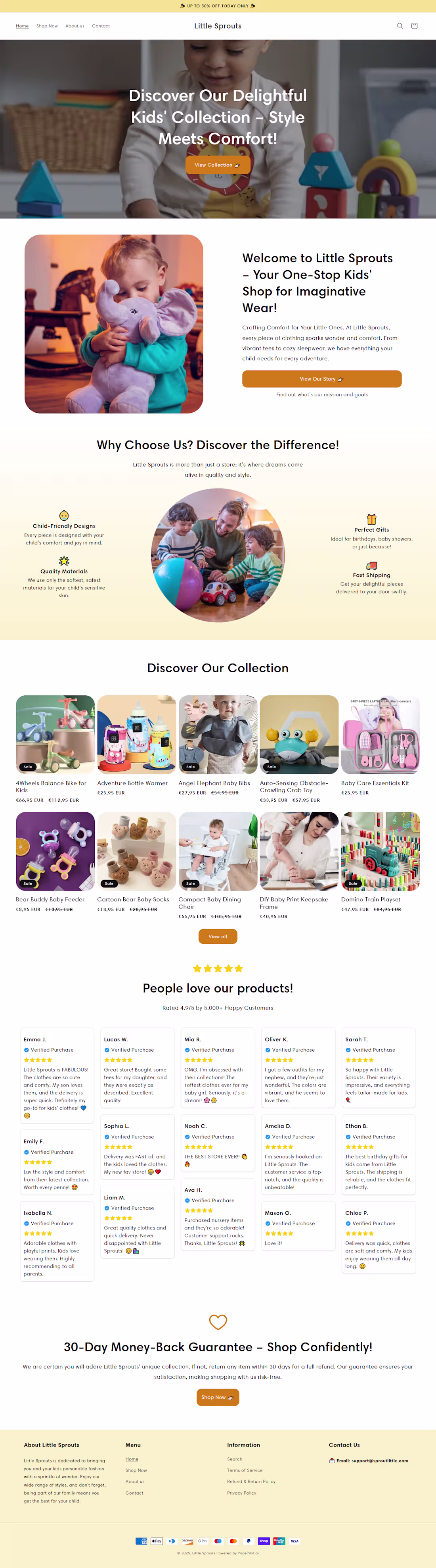 Cover image for Shopify store Redesign