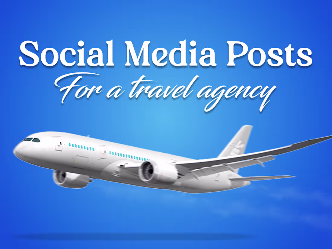 Cover image for Travel Agency Social Media Visuals