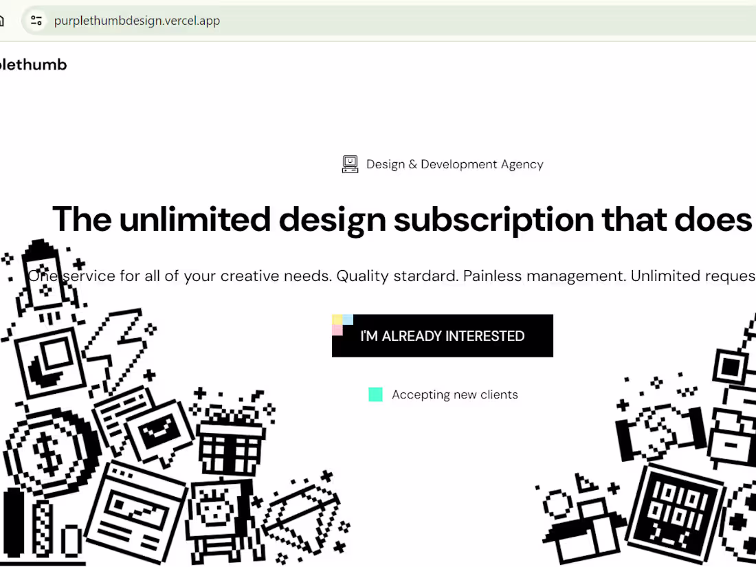 Cover image for Purplethumb.design Clone