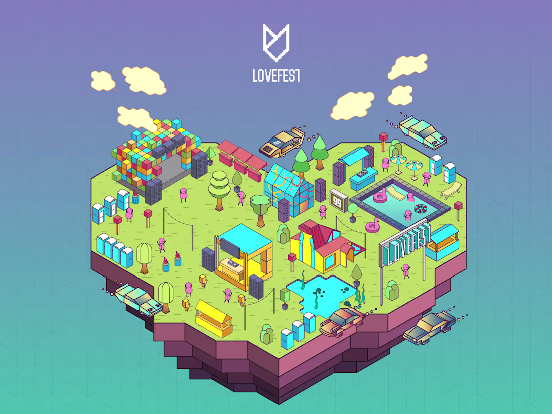 Cover image for LOVEFEST 2018 | Festival Branding