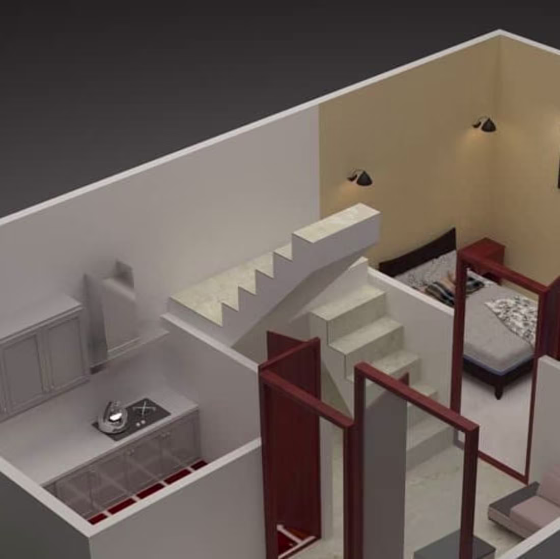 Cover image for 3D-DESIGNER/GRAPHICS DESIGNER on Instagram: “1BHK
Interior #ins…