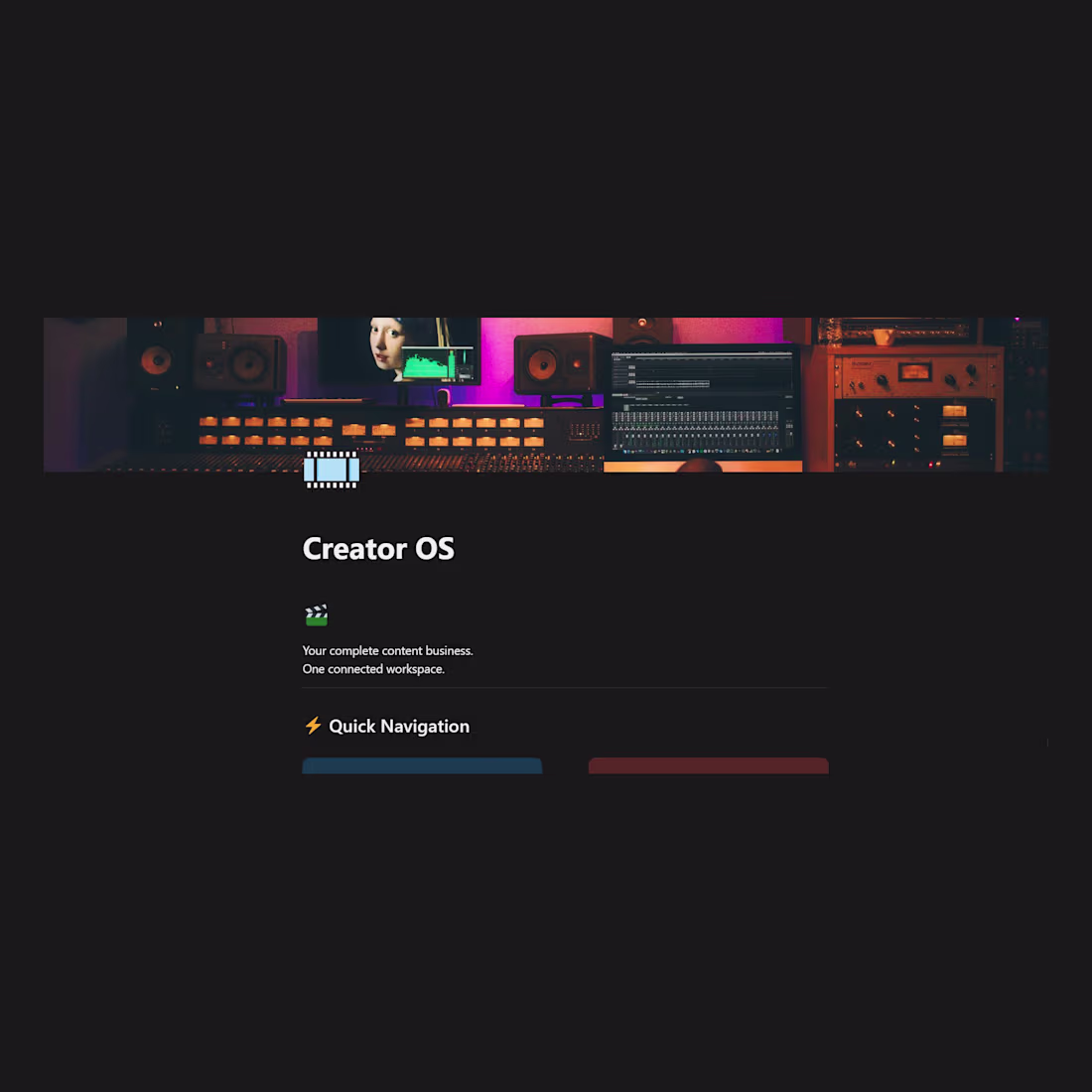 Cover image for A multi-module Notion workspace for