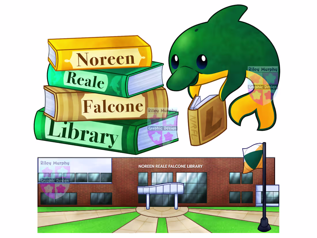 Cover image for Stickers for Noreen Reale Falcone Library (Internship Project)