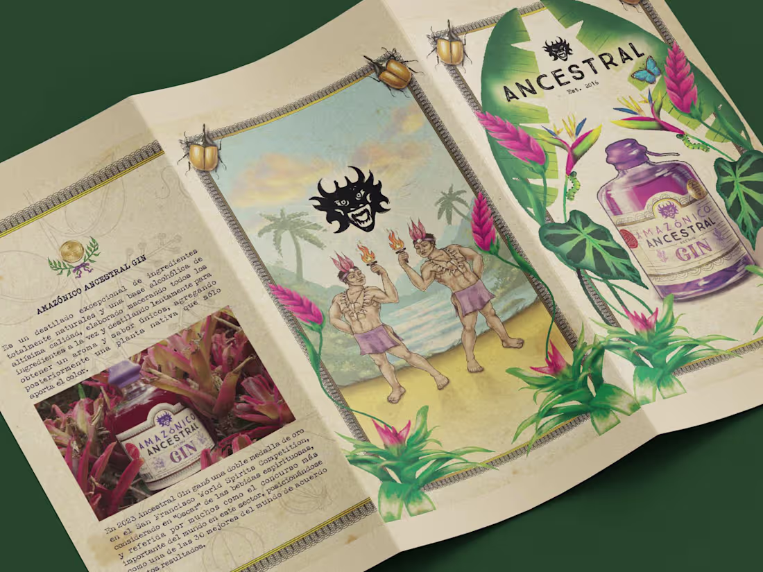 Cover image for Illustrated Brochure Design