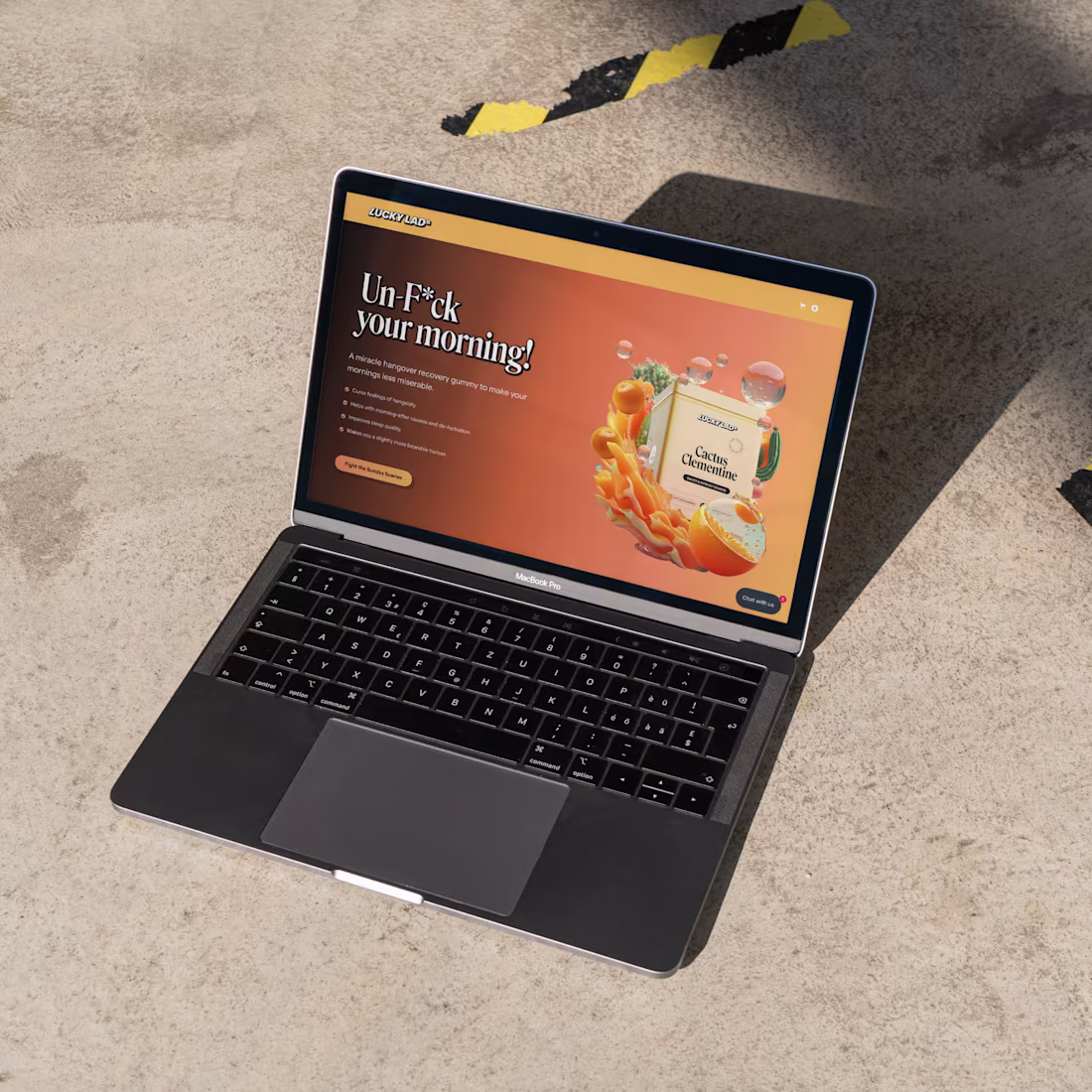 Cover image for Lucky Lad | A miracle hangover recovery gummy