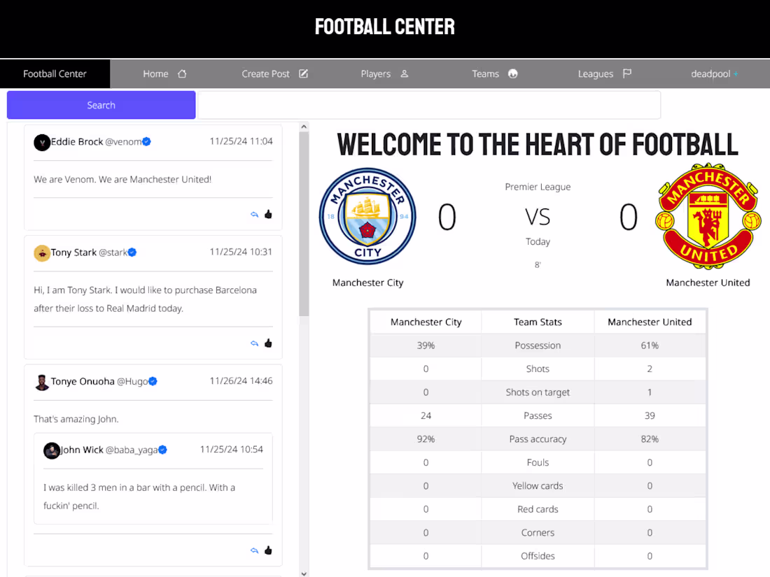 Cover image for Football Center