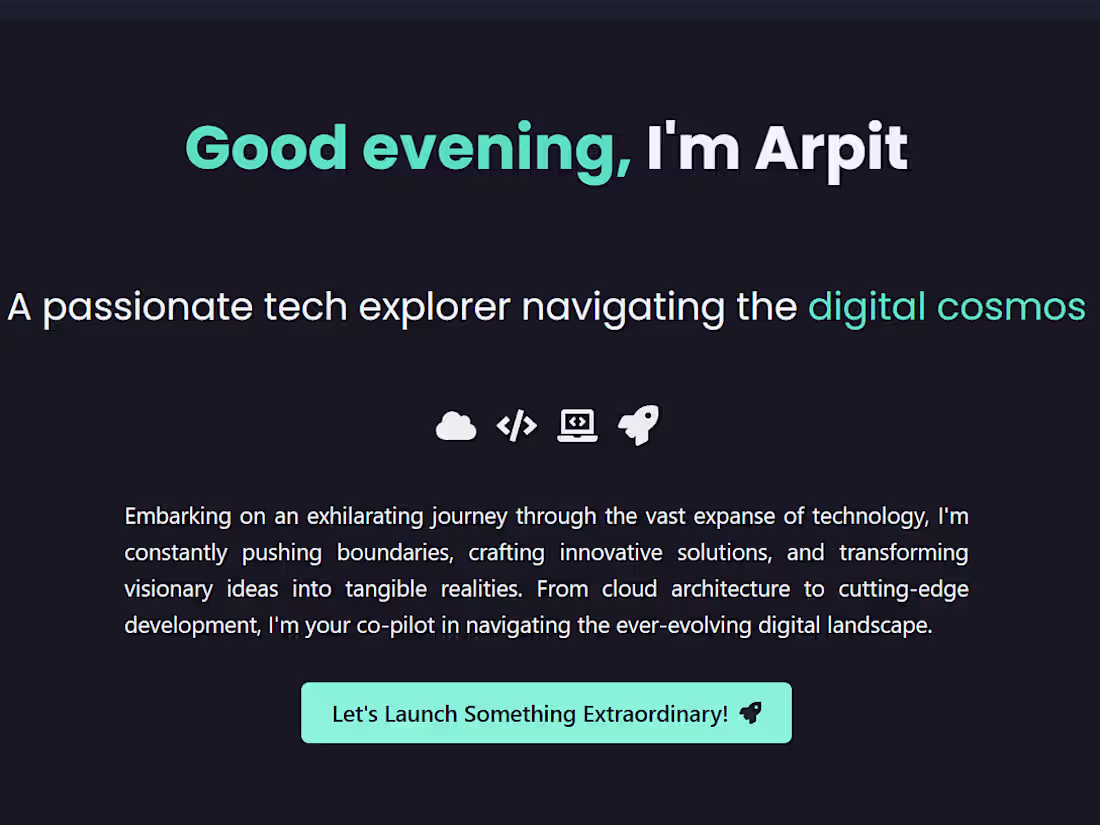 Cover image for My Personal Portfolio