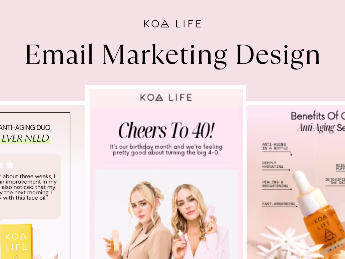 Cover image for Email Marketing for Skincare Brand