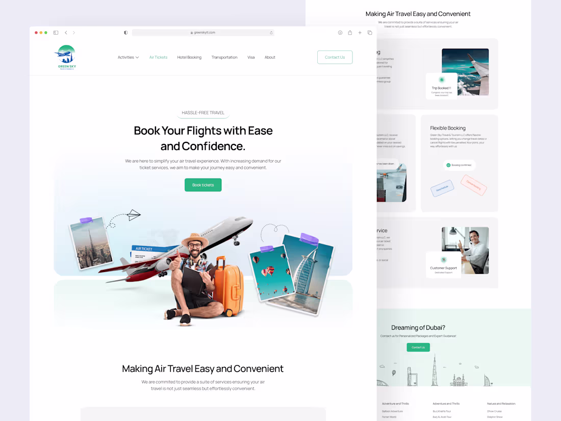 Cover image for Travel agency