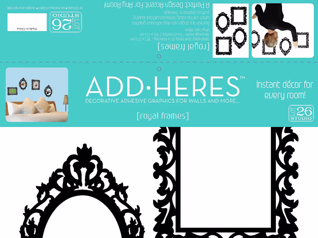 Cover image for Wall Sticker Artwork, Sales Sheets, and Packaging