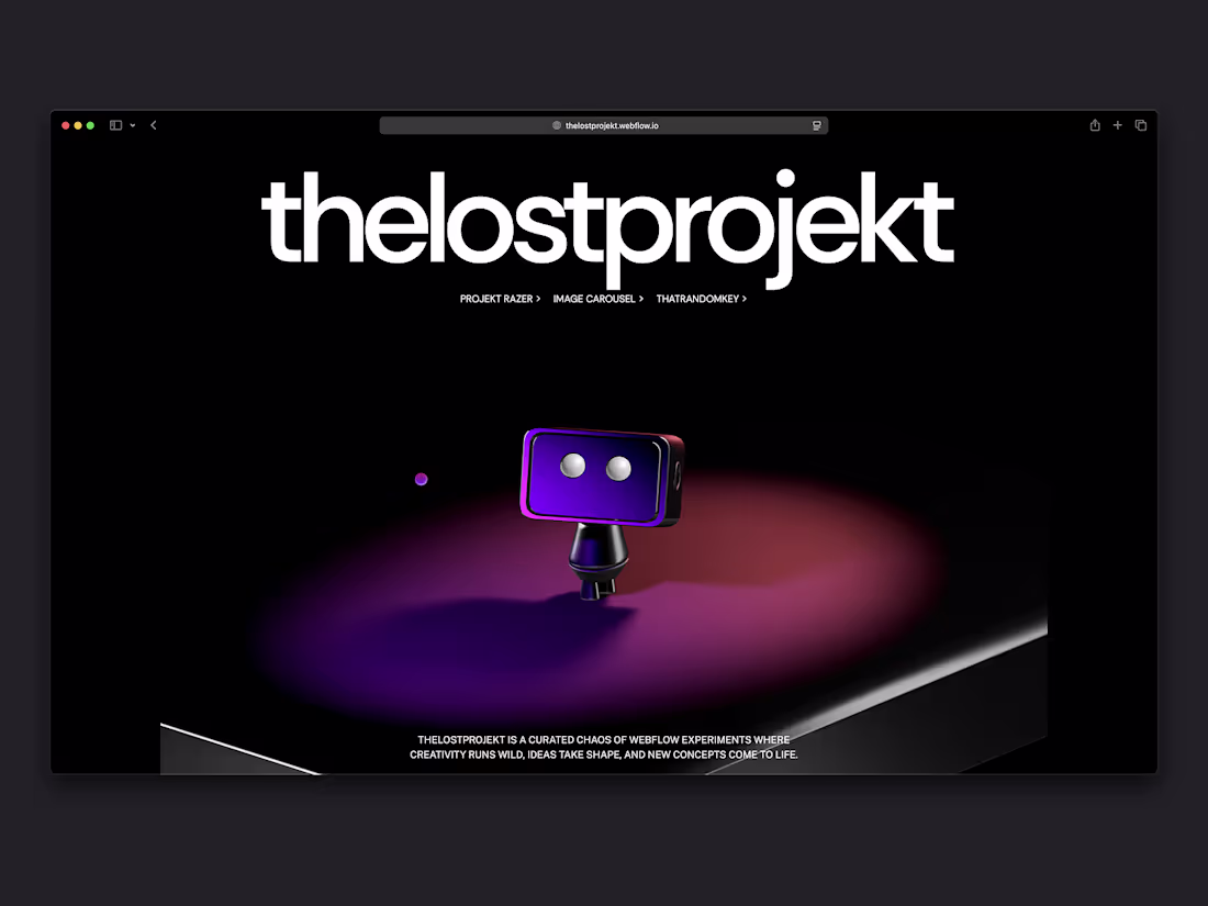 Cover image for theLostprojekt