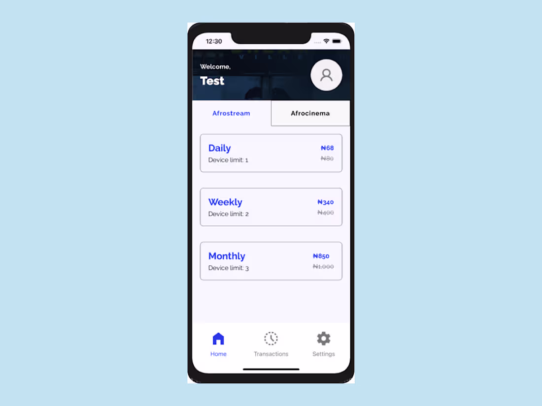 Cover image for ACOMART Retail mobile app