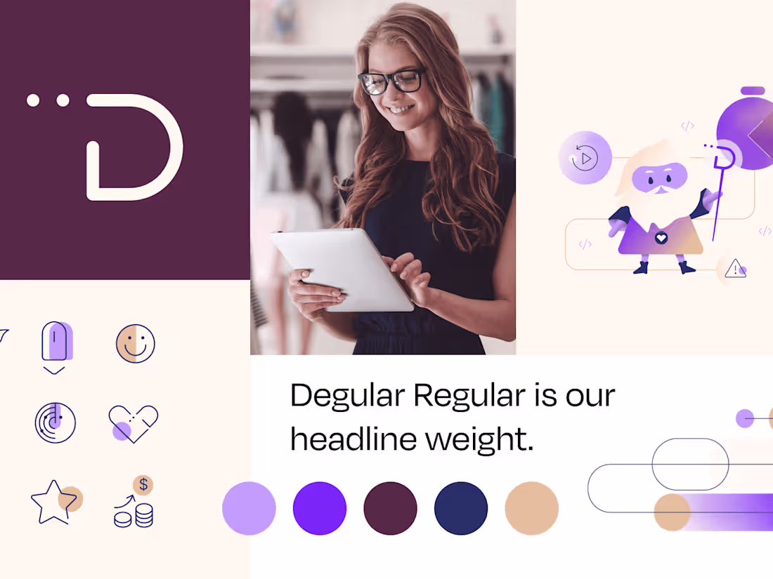 Cover image for Brand identity, built with research, strategy & creativity.