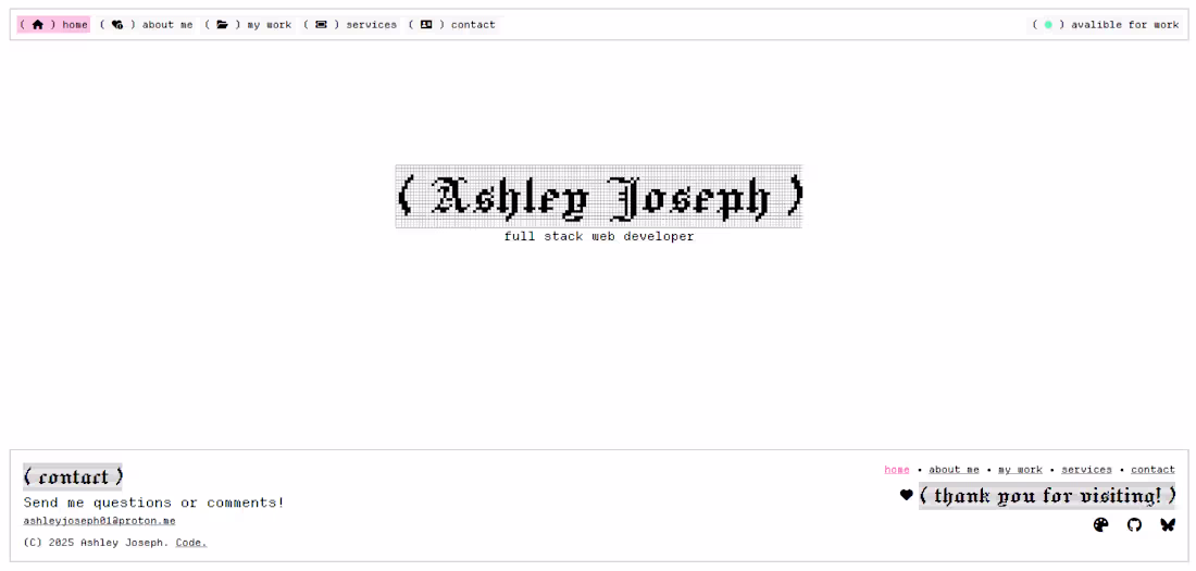 Cover image for My Website