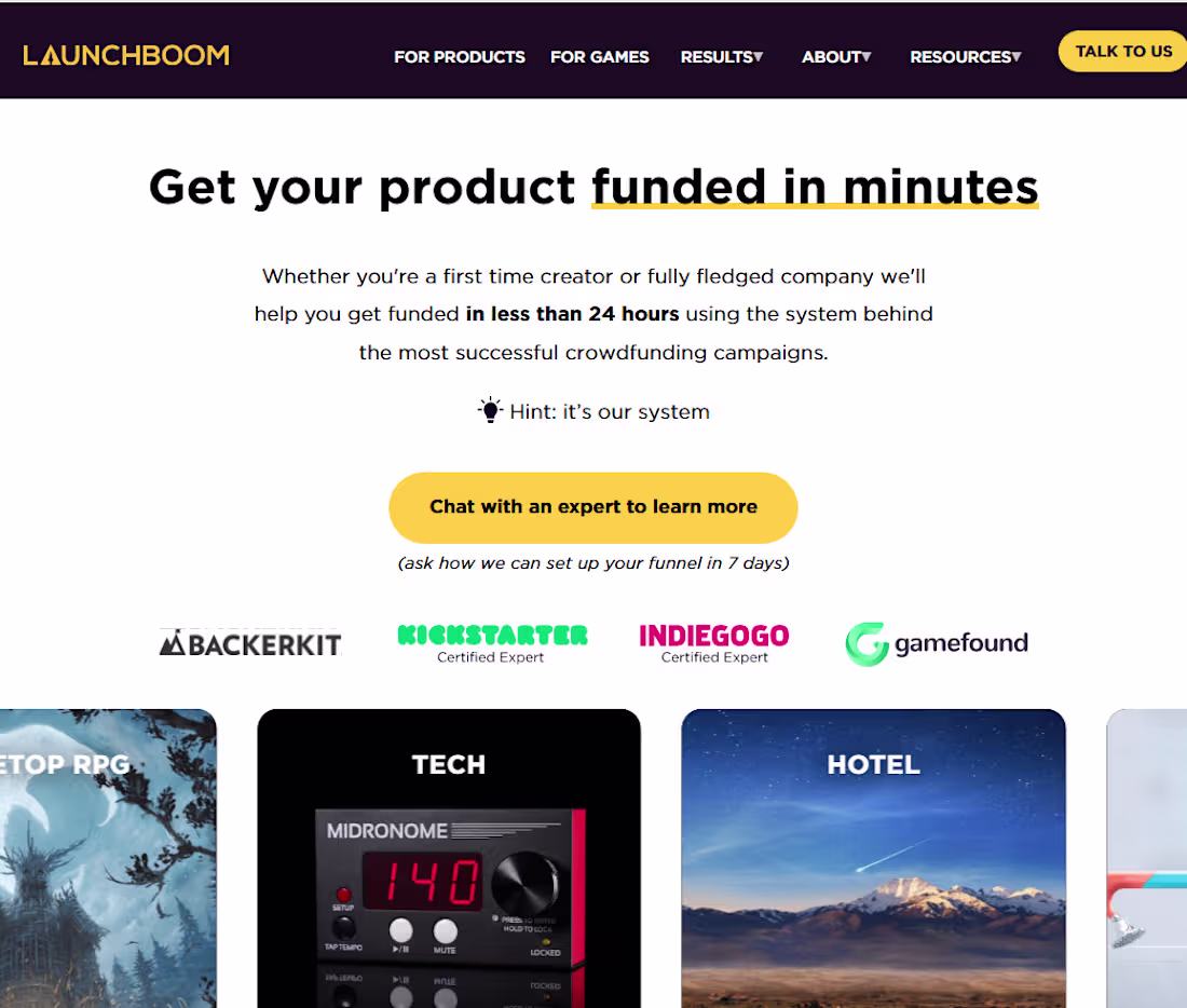 Cover image for Launch boom Website Development