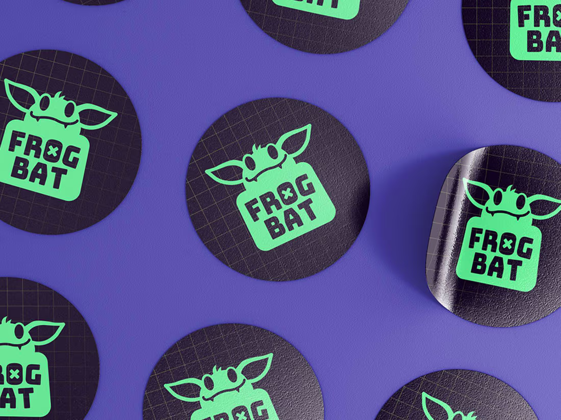 Cover image for Frogbat: Vibrant Brand & Mascot Design