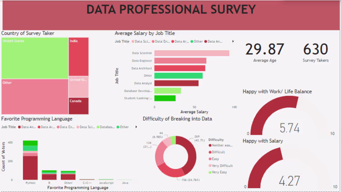Cover image for Data Professional Survey Analysis