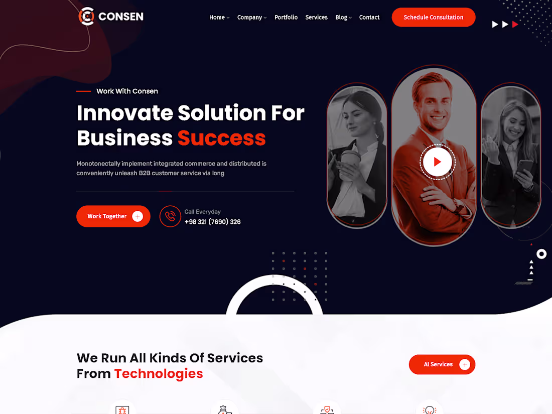 Cover image for Website Wordpress our figma