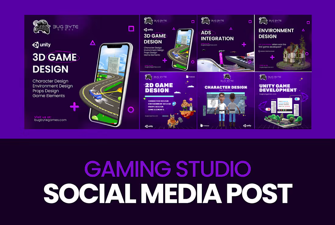 Cover image for Social Media Posts :: Behance