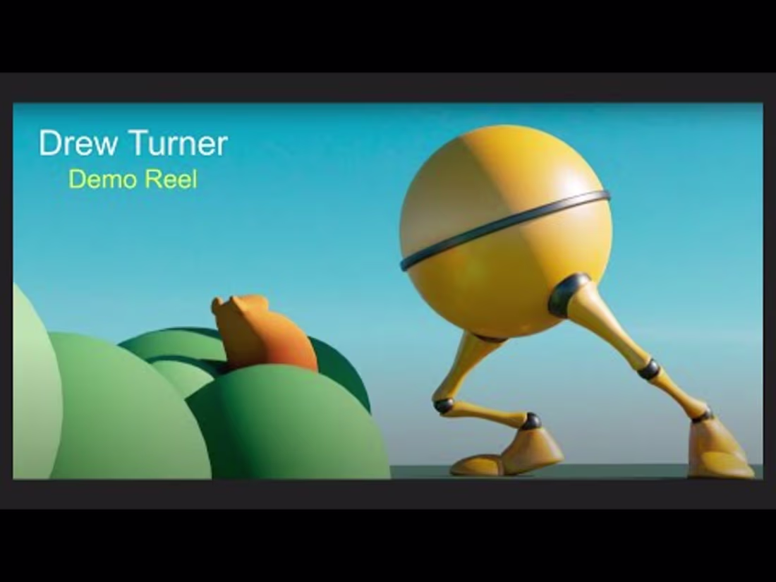 Cover image for Drew Turner || Animation DEMO REEL (2023) - YouTube