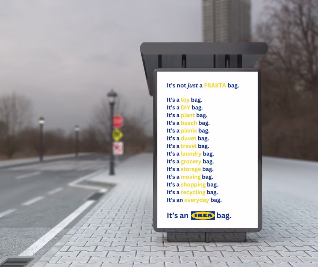Cover image for IKEA: Inspiration by the Bag
