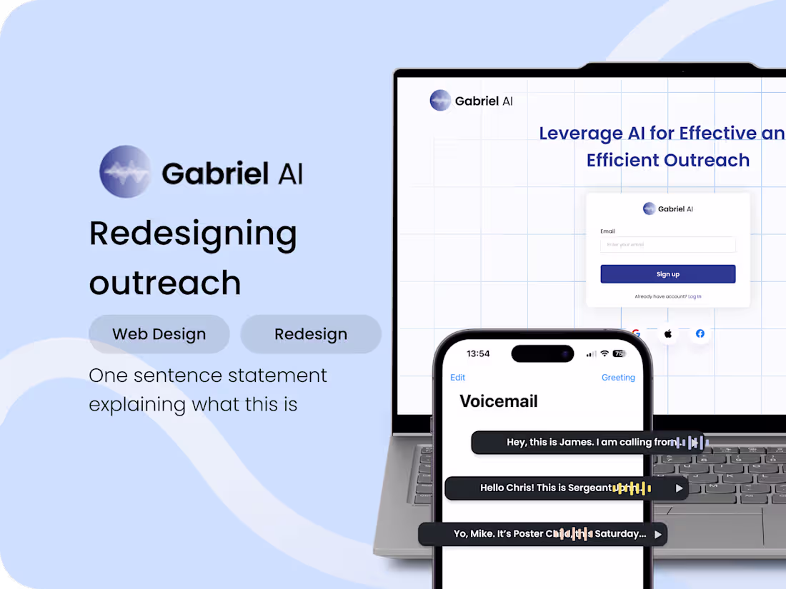 Cover image for Gabriel AI UX/UI Design Enhancement