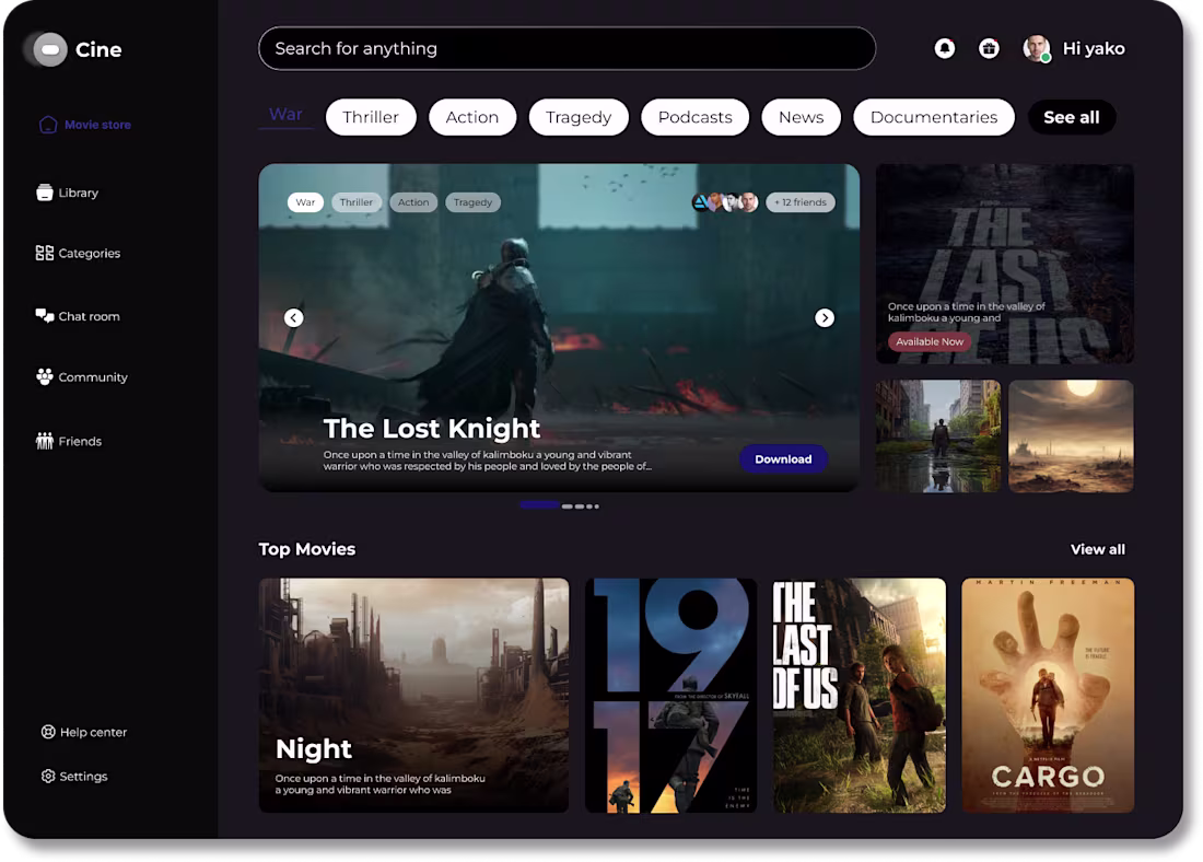 Cover image for A Movie Dashboard (Full personal Project)