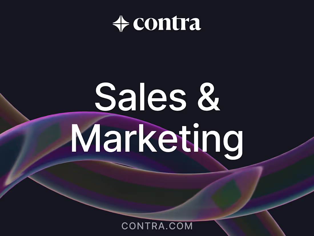 Cover image for SALES & MARKETING