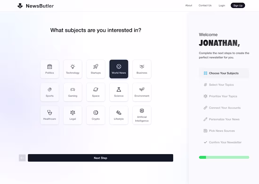 Cover image for NewsButler