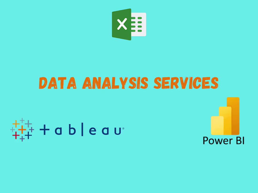 Cover image for Power BI and Tableau Project Service
